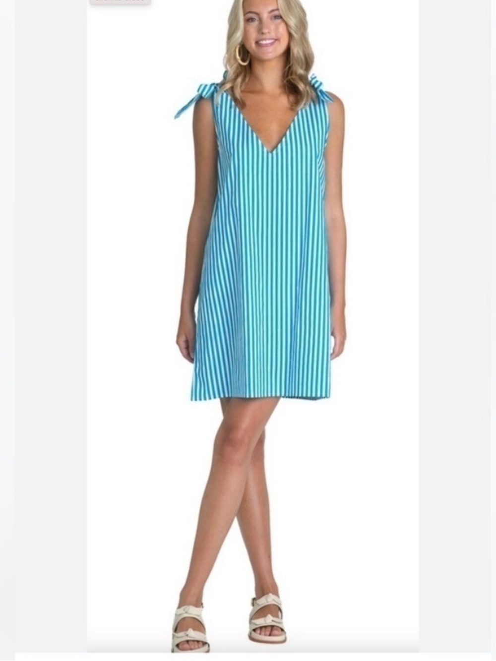 Olivia James The Label Pippa Skinny Strip Pool Dress NWT Small